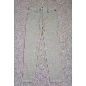 Only & Sons Trousers Light Green Sage Stretch Mark Tapered Pants 30X32 Preppy